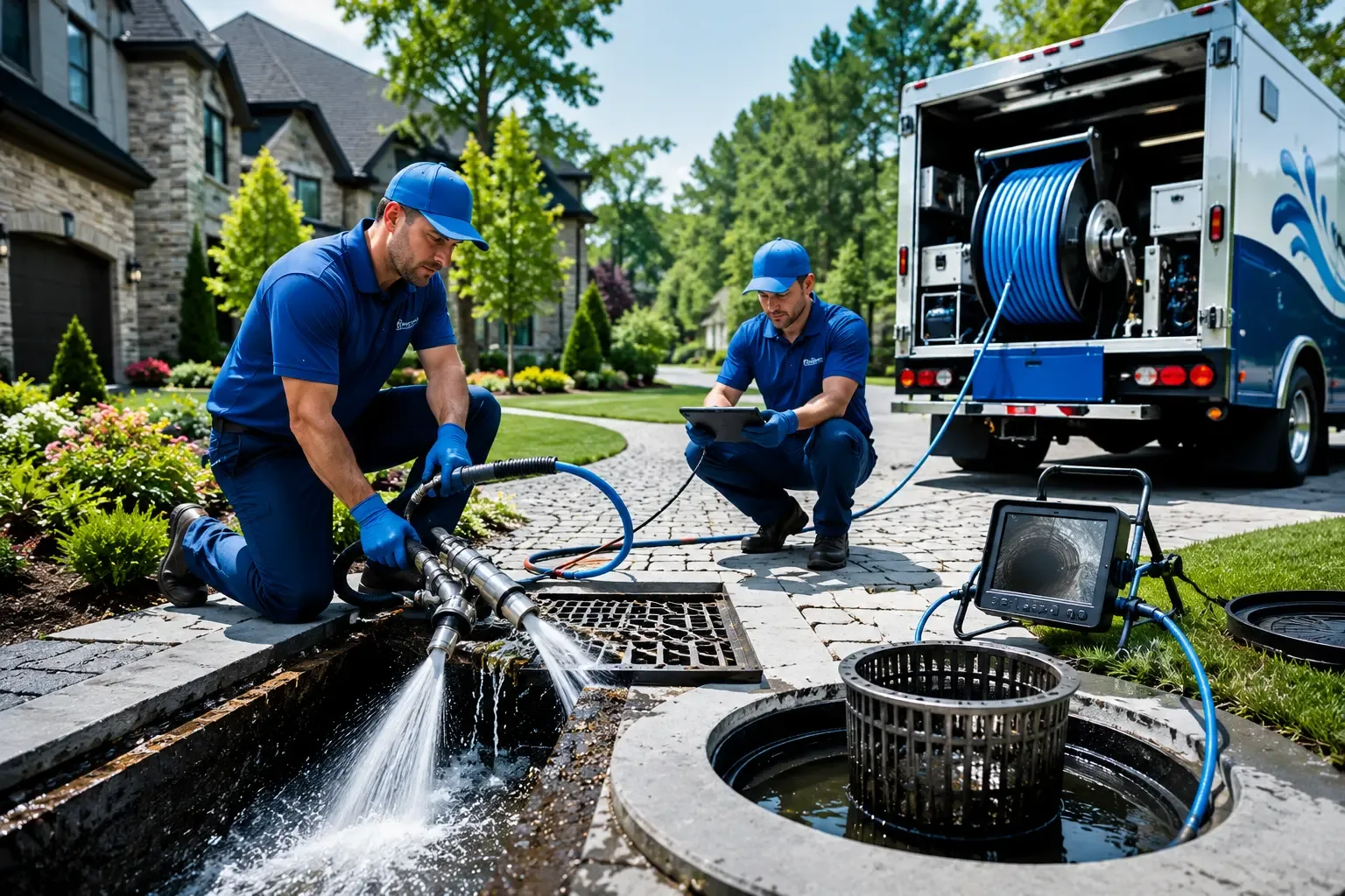 Local outdoor drain cleaning professionals in Bertram, TX